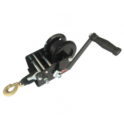 2000lbs mini manual trailer finishing boat hand winch with strap